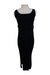 A Black Sleeveless Dresses from Seraphine in size Maternity-S for maternity. (Front View)