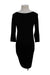 A Black Long Sleeve Dresses from Seraphine in size Maternity-S for maternity. (Front View)