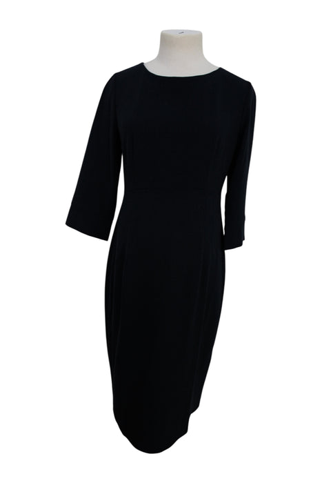 A Black Long Sleeve Dresses from Seraphine in size Maternity-S for maternity. (Front View)