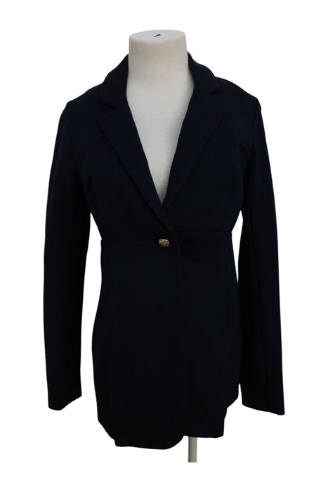 A Black Blazers from Seraphine in size Maternity-S for maternity. (Front View)