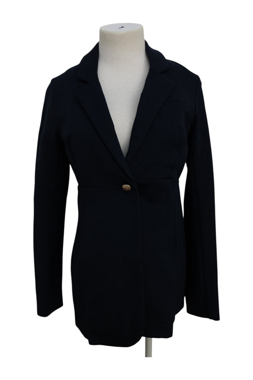 A Black Blazers from Seraphine in size Maternity-S for maternity. (Front View)