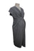 A Grey Short Sleeve Dresses from Seraphine in size Maternity-S for maternity. (Back View)
