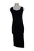 A Black Sleeveless Dresses from Seraphine in size Maternity-S for maternity. (Front View)