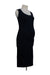 A Black Sleeveless Dresses from Seraphine in size Maternity-S for maternity. (Back View)