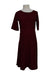 A Burgundy Long Sleeve Dresses from Seraphine in size Maternity-S for maternity. (Front View)