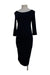 A Navy Long Sleeve Dresses from Seraphine in size Maternity-S for maternity. (Front View)