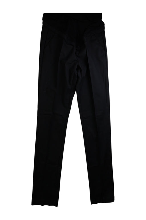 A Black Dress Pants from Seraphine in size Maternity-XS for maternity. (Front View)