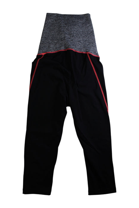 A Black Leggings from Seraphine in size Maternity-S for maternity. (Back View)