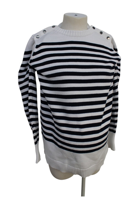 A Black Knit Sweaters from Seraphine in size Maternity-S for maternity. (Front View)