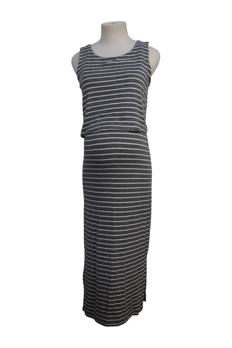 A Black Sleeveless Dresses from Seraphine in size Maternity-XS for maternity. (Front View)