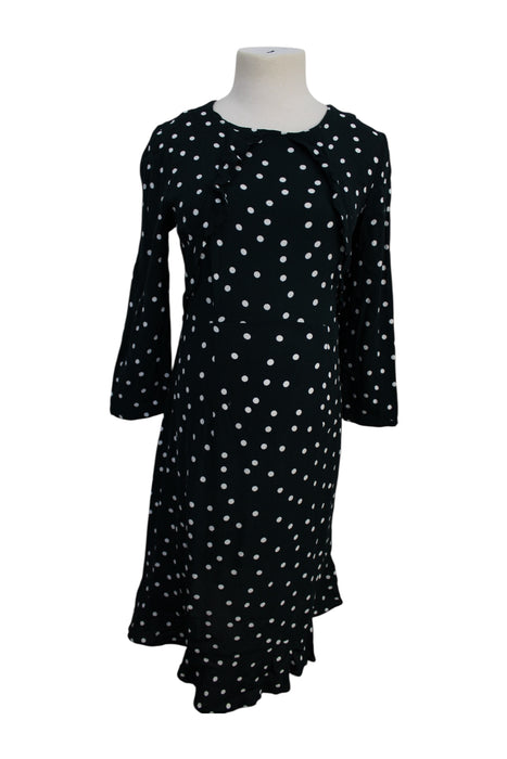 A Black Long Sleeve Dresses from Seraphine in size Maternity-XS for maternity. (Front View)
