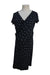 A Black Short Sleeve Dresses from Seraphine in size Maternity-S for maternity. (Front View)