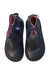 A Navy Booties from Jacadi in size 4T for girl. (Back View)