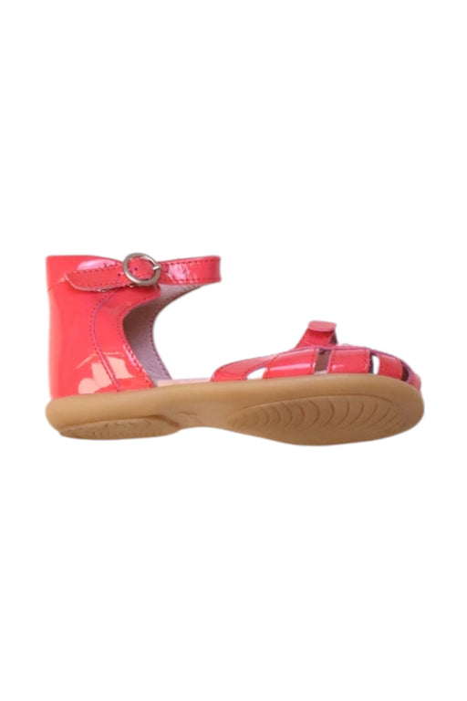 A Pink Sandals from Jacadi in size 18-24M for girl. (Front View)