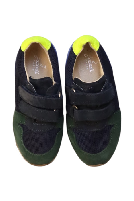 A Multicolour Sneakers from Jacadi in size 5T for girl. (Back View)