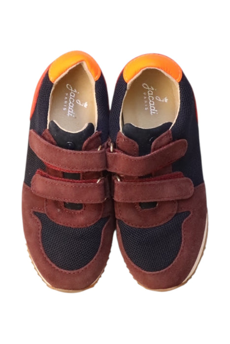 A Multicolour Sneakers from Jacadi in size 6T for girl. (Back View)