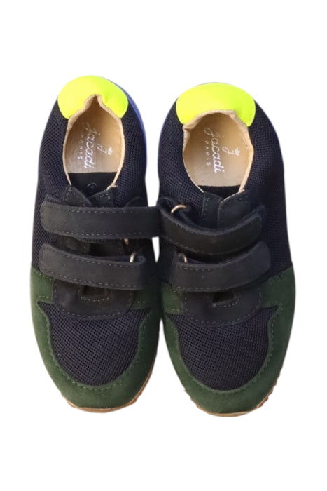 A Multicolour Sneakers from Jacadi in size 6T for girl. (Back View)