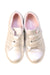 A White Sneakers from Jacadi in size 5T for girl. (Back View)
