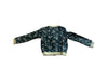 A Green Cardigans from Petit Bateau in size 6T for neutral. (Back View)