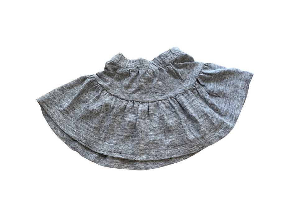 A Grey Short Skirts from Petit Bateau in size 4T for girl. (Back View)