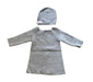 A Grey Long Sleeve Dresses from Jacadi in size 2T for girl. (Front View)