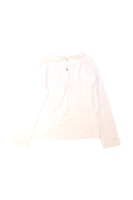 A White Long Sleeve T Shirts from Jacadi in size 8Y for girl. (Back View)