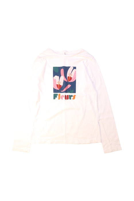 A Multicolour Long Sleeve T Shirts from Jacadi in size 10Y for girl. (Front View)