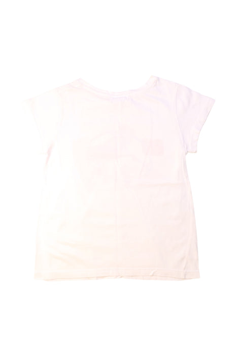 A White Short Sleeve T Shirts from Jacadi in size 8Y for girl. (Back View)