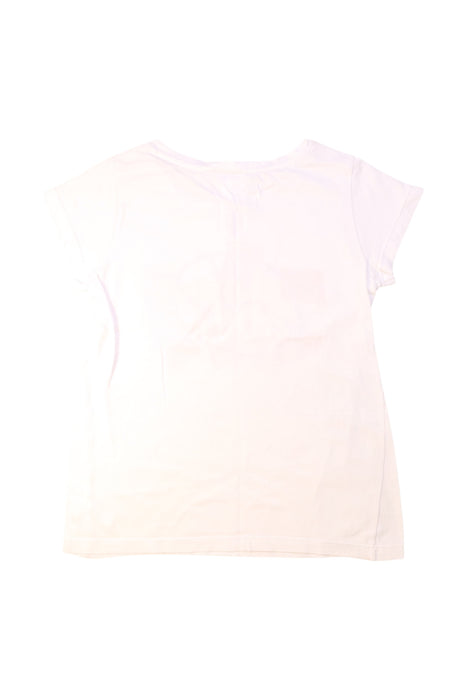 A White Short Sleeve T Shirts from Jacadi in size 10Y for girl. (Back View)