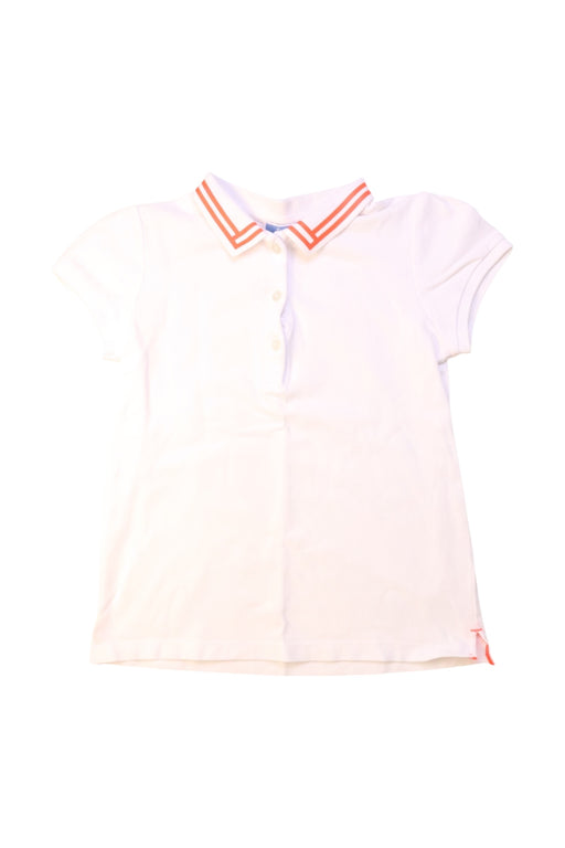 A White Short Sleeve Polos from Jacadi in size 10Y for girl. (Front View)
