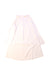 A White Long Sleeve Dresses from Jacadi in size 6T for girl. (Back View)