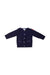 A Navy Cardigans from Jacadi in size 3-6M for girl. (Front View)