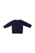 A Navy Cardigans from Jacadi in size 3-6M for girl. (Back View)
