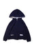 A Navy Hooded Sweatshirts from Jacadi in size 6T for girl. (Front View)