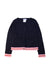 A Navy Cardigans from Jacadi in size 6T for girl. (Front View)