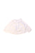 A White Long Sleeve Tops from Jacadi in size 6-12M for girl. (Front View)