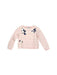 A Pink Long Sleeve T Shirts from Simonetta in size 6T for girl. (Front View)