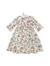 A Multicolour Long Sleeve Dresses from Monsoon in size 6T for girl. (Back View)
