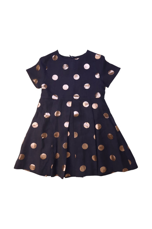 A Black Short Sleeve Dresses from Jacadi in size 6T for girl. (Front View)
