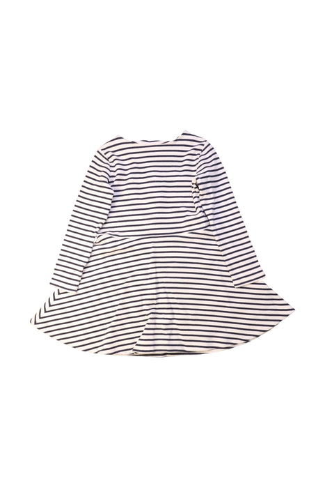 A Black Long Sleeve Dresses from Jacadi in size 6T for girl. (Back View)