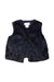 A Black Outerwear Vests from Jacadi in size 5T for girl. (Front View)