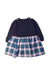 A Multicolour Sweater Dresses from Jacadi in size 3T for girl. (Front View)