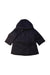 A Black Coats from Jacadi in size 12-18M for girl. (Front View)