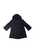 A Navy Coats from Jacadi in size 18-24M for girl. (Back View)