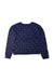 A Navy Knit Sweaters from Jacadi in size 6T for girl. (Back View)