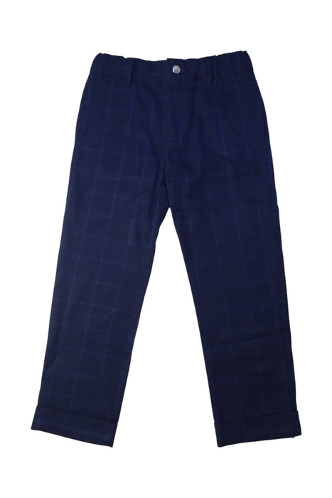 A Navy Dress Pants from Jacadi in size 8Y for girl. (Front View)