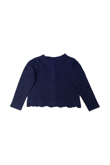 A Navy Cardigans from Jacadi in size 8Y for girl. (Back View)