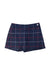 A Navy Skorts from Jacadi in size 8Y for girl. (Front View)