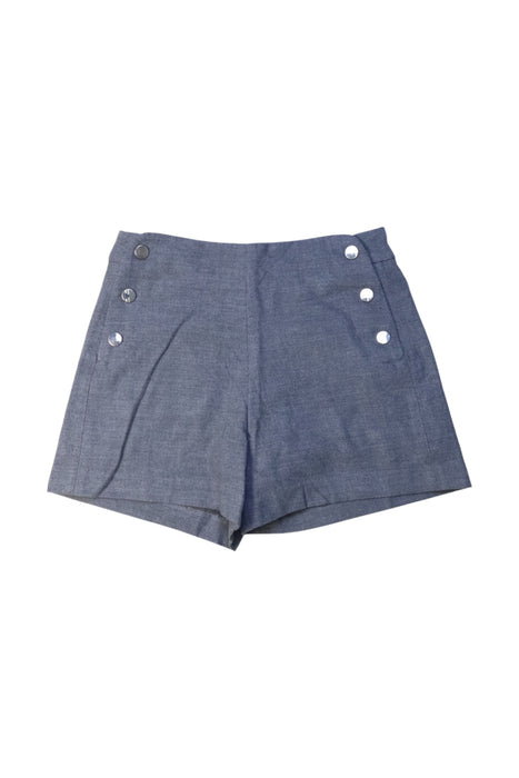 A Blue Shorts from Jacadi in size 8Y for girl. (Front View)