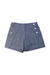 A Blue Shorts from Jacadi in size 8Y for girl. (Front View)